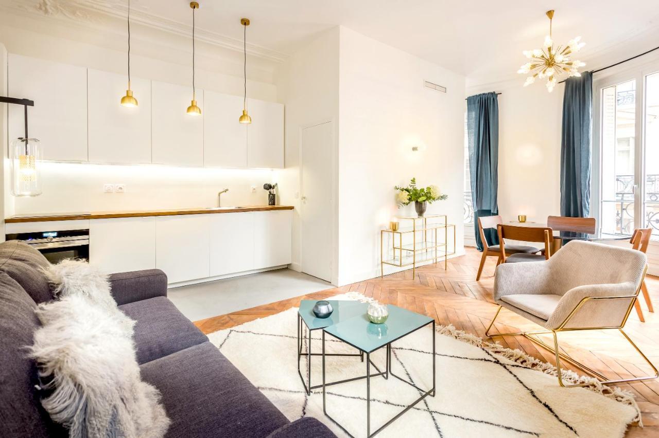 Habitat Parisien - 2Br-2Ba - Ac - Balcony - Opera Apartment Luaran gambar