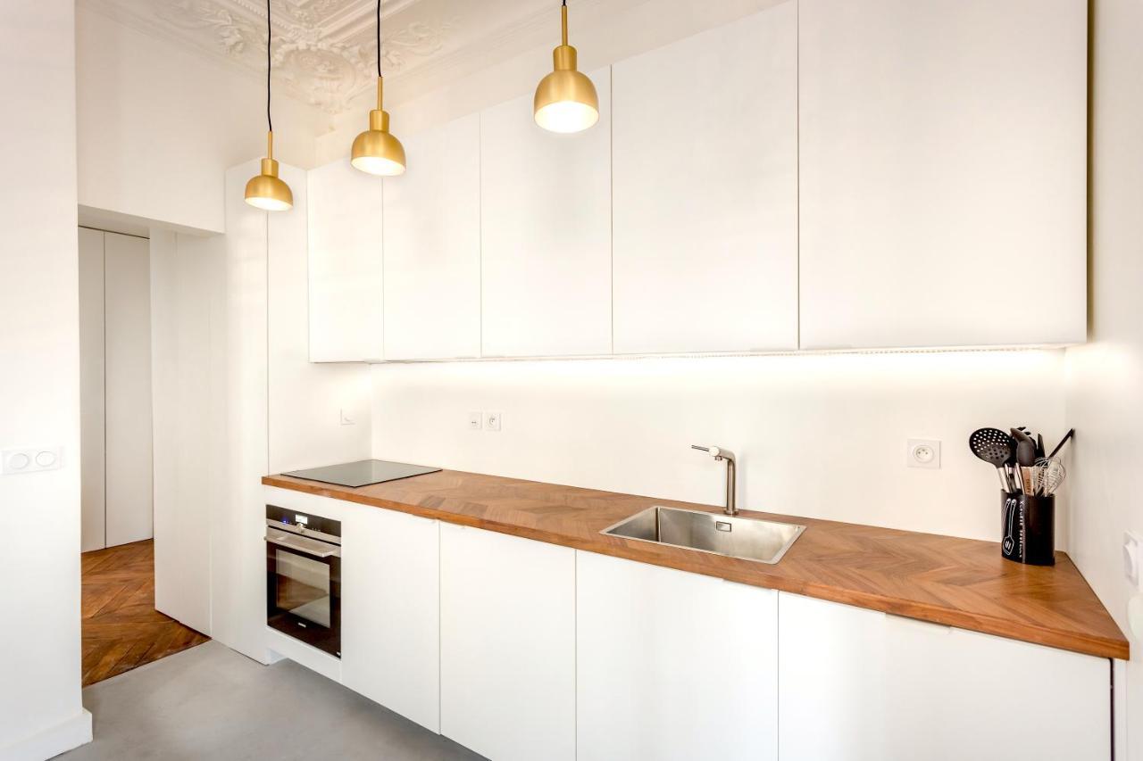Habitat Parisien - 2Br-2Ba - Ac - Balcony - Opera Apartment Luaran gambar