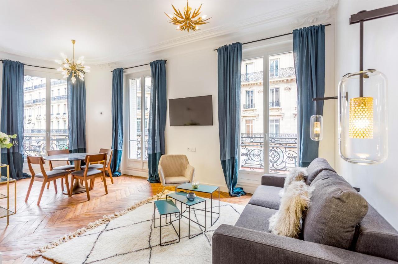 Habitat Parisien - 2Br-2Ba - Ac - Balcony - Opera Apartment Luaran gambar