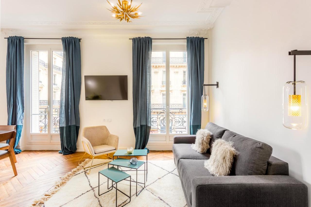 Habitat Parisien - 2Br-2Ba - Ac - Balcony - Opera Apartment Luaran gambar
