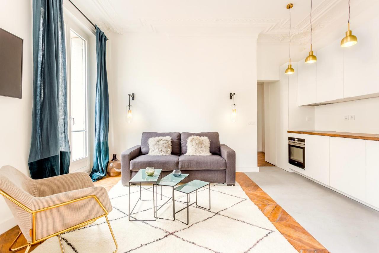 Habitat Parisien - 2Br-2Ba - Ac - Balcony - Opera Apartment Luaran gambar